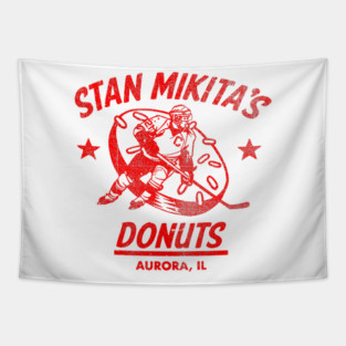 Stan Mikita's Donuts Tapestry