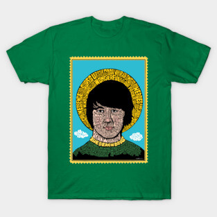 Brian Wilson: Typographic Portrait T-Shirt