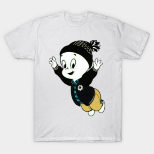 GHOST CASPER THE FRIENDLY SPOOKY HORROR CARTOON 8 T-Shirt