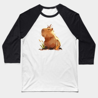 capybara Baseball T-Shirt