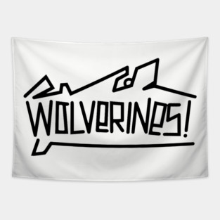 Wolverines - Red Dawn Tapestry
