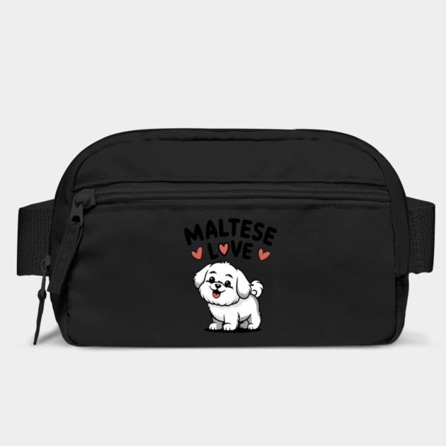Maltese dog by Pixel Threads 