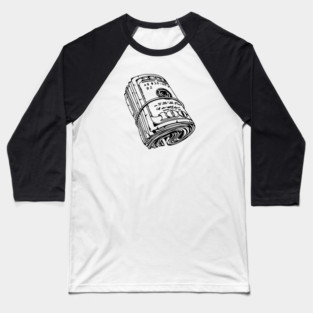 Bank Roll, $100 Money Roll Baseball T-Shirt