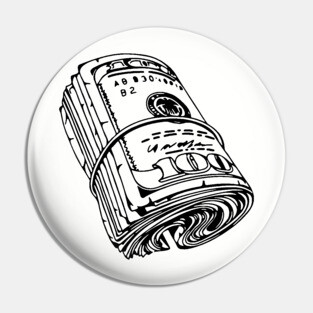 Bank Roll, $100 Money Roll Pin