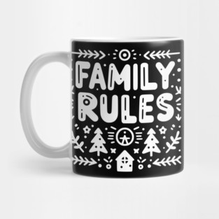 Family Rules Mug