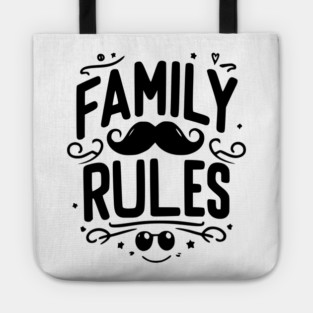 Family Rules Tote