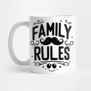 Family Rules Mug