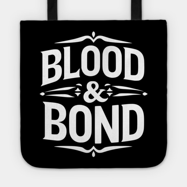Blood and Bond Tote by Frank Ring