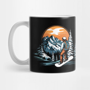 snowboarding Mug