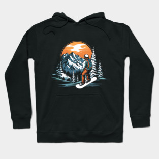 snowboarding Hoodie