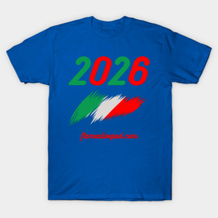 2026 Italian flag T-Shirt