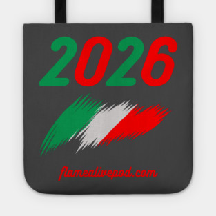 2026 Italian flag Tote