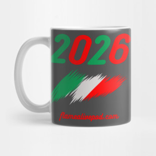 2026 Italian flag Mug