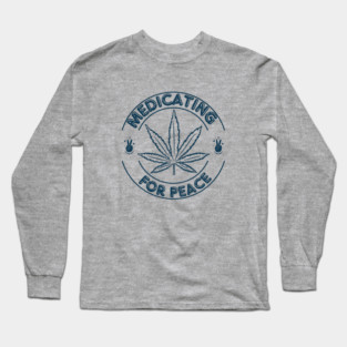 Marijuana Leaf Long Sleeve T-Shirt