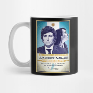 Javier Milei 2023 Presidential Campaign Poster Mug