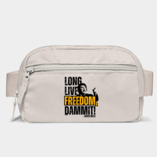Javier Milei Long Live Freedom Dammit Bag