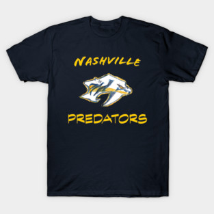 Nashville Predators Hockey design T-Shirt