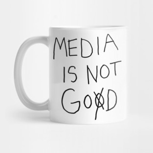 Patti Smith - Media Is Not Good Mug