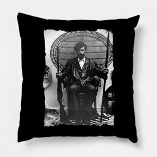 Huey Newton 1968 Pillow