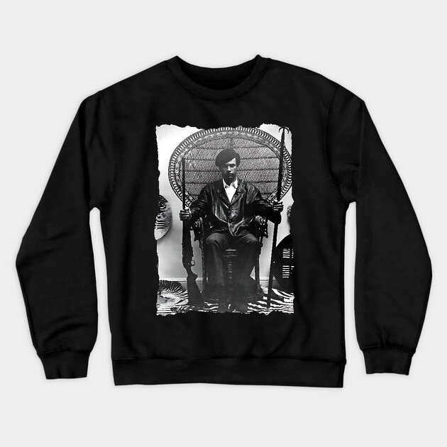 Huey Newton 1968 Crewneck Sweatshirt by UrbanLifeApparel