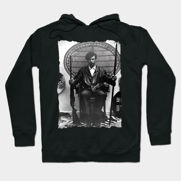 Huey Newton 1968 Hoodie by UrbanLifeApparel