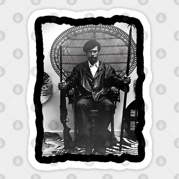 Huey Newton 1968 Sticker by UrbanLifeApparel
