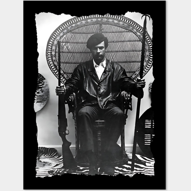 Huey Newton 1968 Wall Art by UrbanLifeApparel