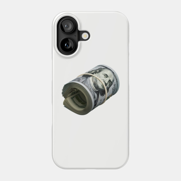 Bank Roll, $100 Money Roll Phone Case by UrbanLifeApparel