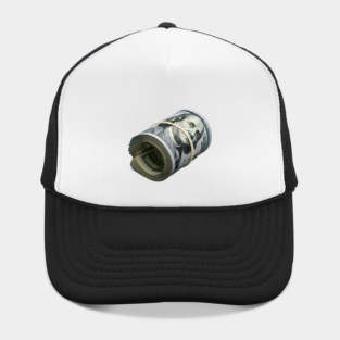 Bank Roll, $100 Money Roll Hat