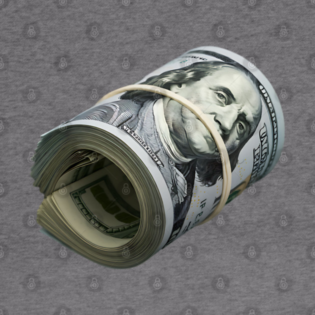 Bank Roll, $100 Money Roll by UrbanLifeApparel