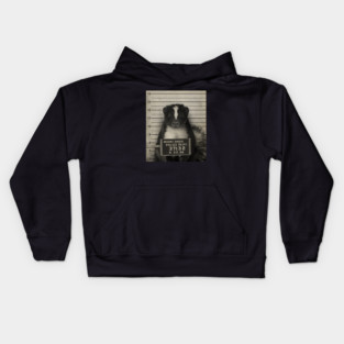 Mugshot Series 9 (Skunk) by Buck Tee Kids Hoodie
