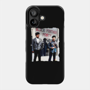 Bobby Seale and Huey Newton - Oakland California 1966 Black Panther Party Phone Case