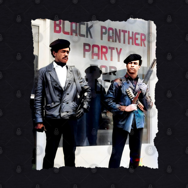 Bobby Seale and Huey Newton - Oakland California 1966 Black Panther Party by UrbanLifeApparel