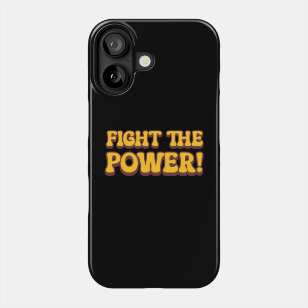 Fight The Power - Retro Phone Case by UrbanLifeApparel