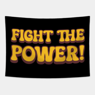 Fight The Power - Retro Tapestry