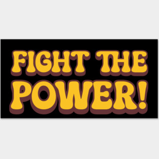 Fight The Power - Retro Posters and Art