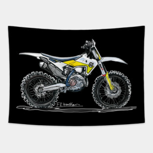 Husqvarna dirt bike Tapestry