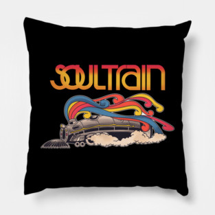 soul train retro Pillow