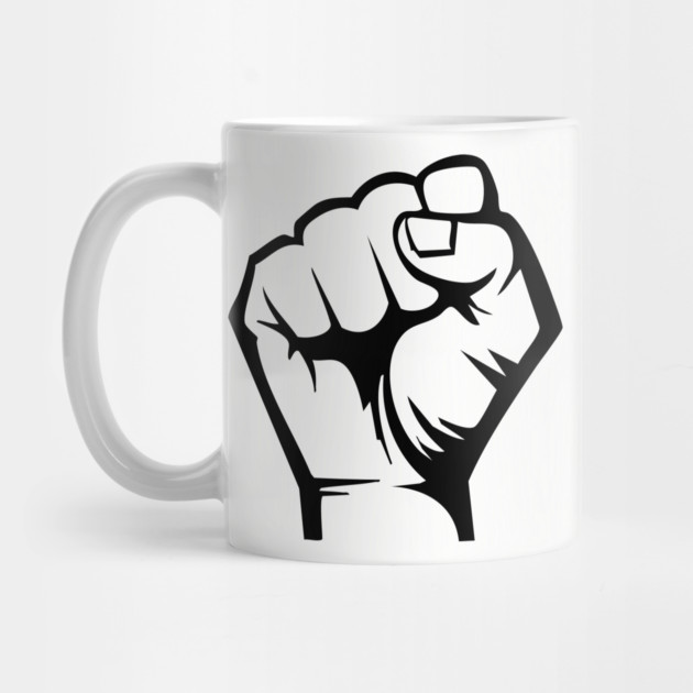 Protest Fist, Black Power Fist by UrbanLifeApparel