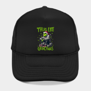 thug life grinchmas Hat