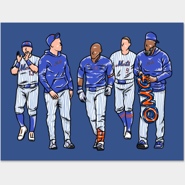 Mets Gang! Cartoon New York Mets Posters and Art Prints