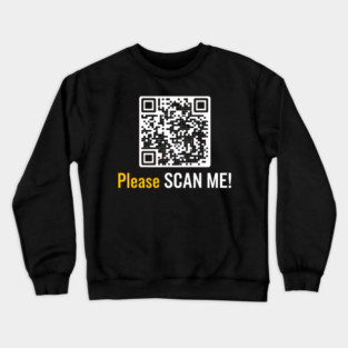 Fuck-You-QR-Code Crewneck Sweatshirt