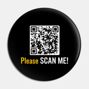 Fuck-You-QR-Code Pin