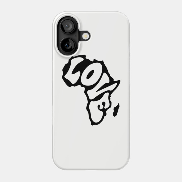 African Love Phone Case by UrbanLifeApparel