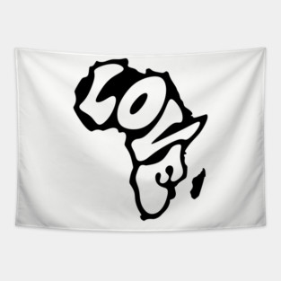 African Love Tapestry