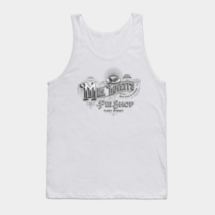 Mrs. Lovett’s Pie Shop – Vintage Sweeney Todd Broadway Musical Shirt Tank Top