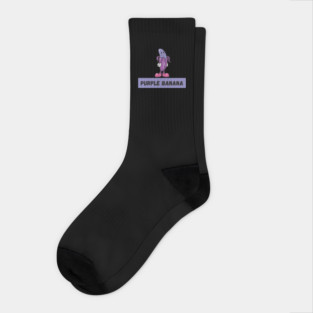 Purple Banana Socks