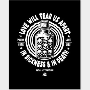 LOVE WILL TEAR US APART Posters and Art