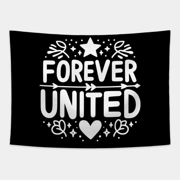 Forever United Tapestry by Frank Ring