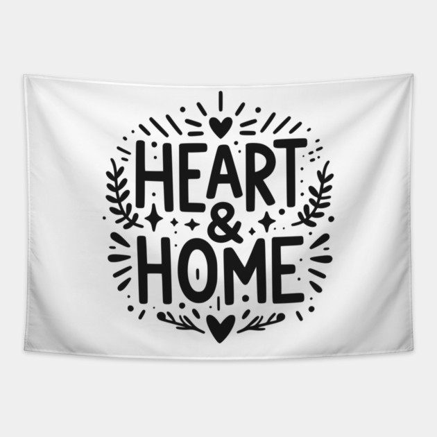 Heart and Home Tapestry by Frank Ring